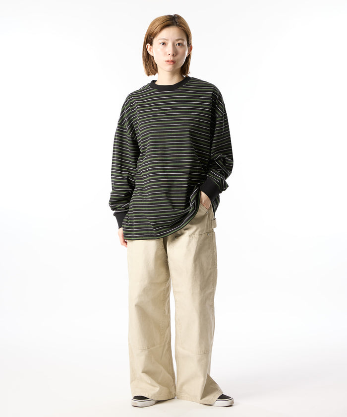MULTI BORDER L/S TEE