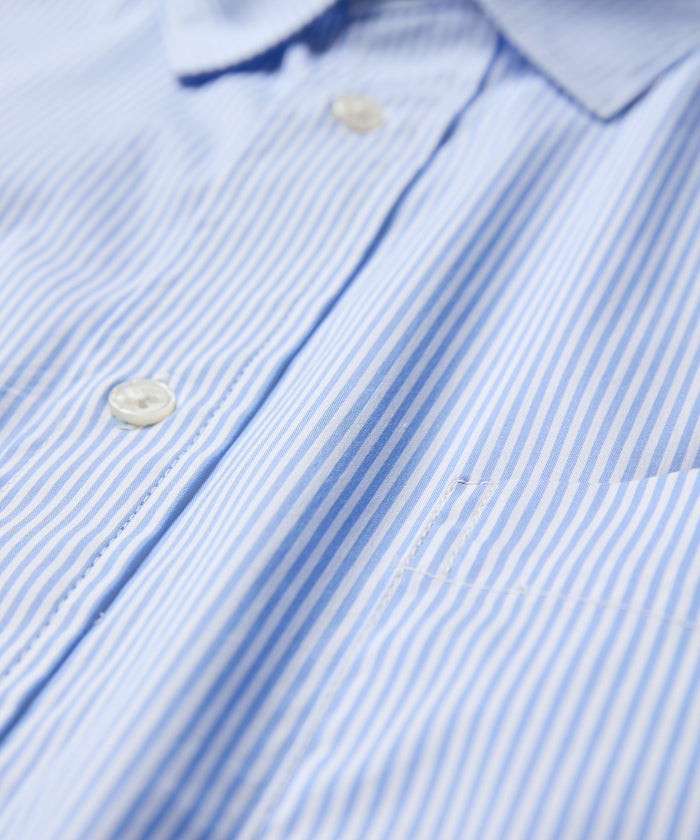 LOOSE STRIPE SHIRT L/S