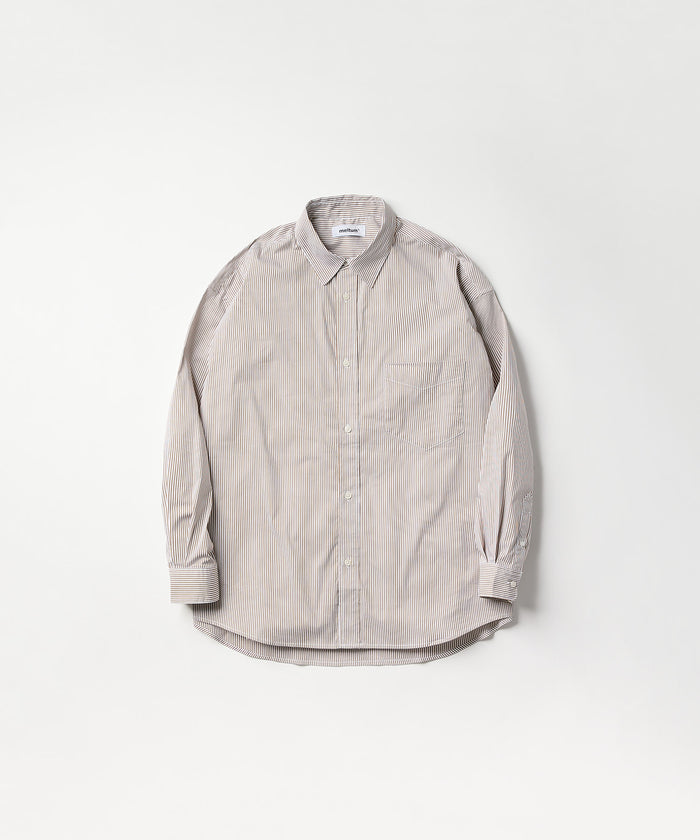LOOSE STRIPE SHIRT L/S