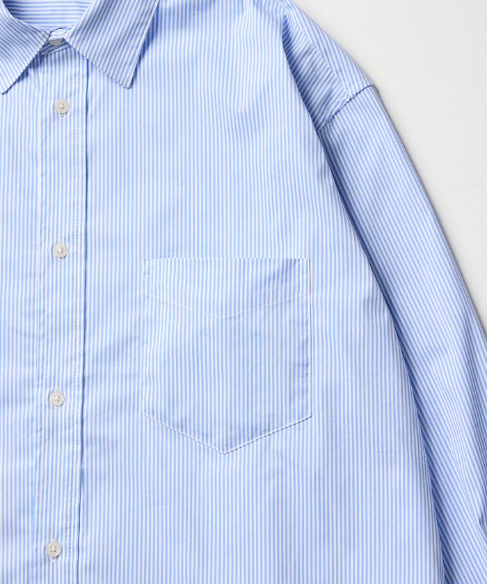 LOOSE STRIPE SHIRT L/S