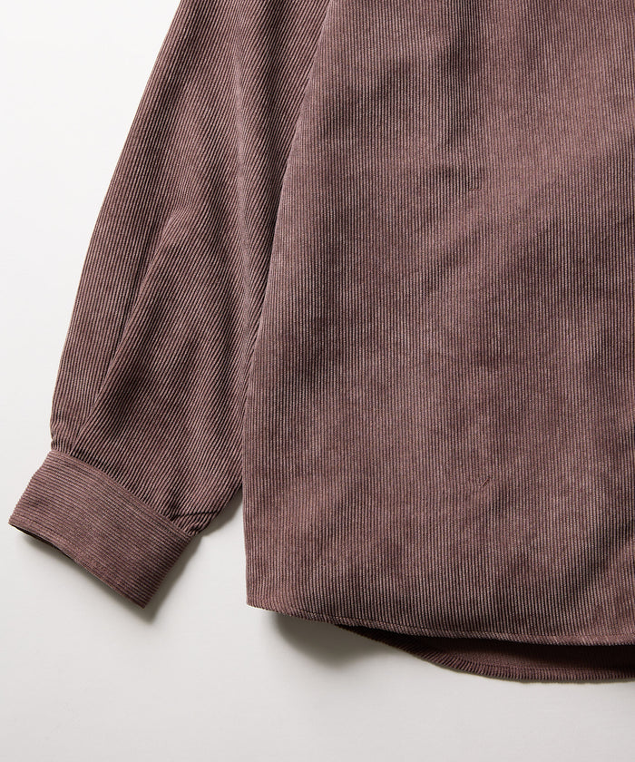 OVERSIZED CORDUROY SHIRT