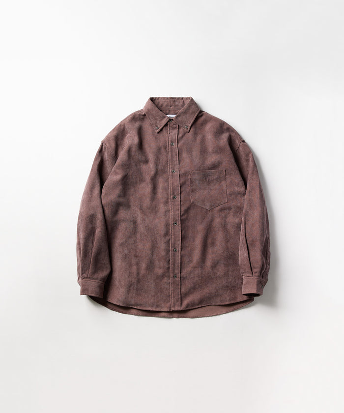 OVERSIZED CORDUROY SHIRT