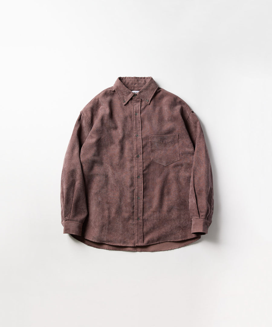 OVERSIZED CORDUROY SHIRT
