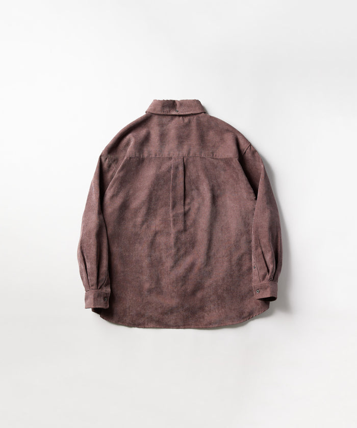 OVERSIZED CORDUROY SHIRT