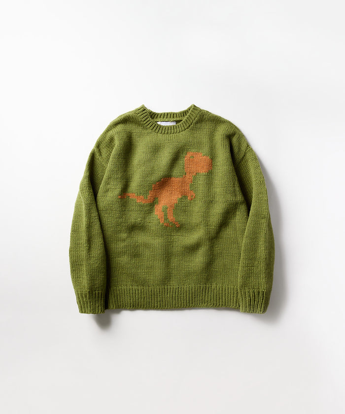 HAND KNIT【DINOSAUR】