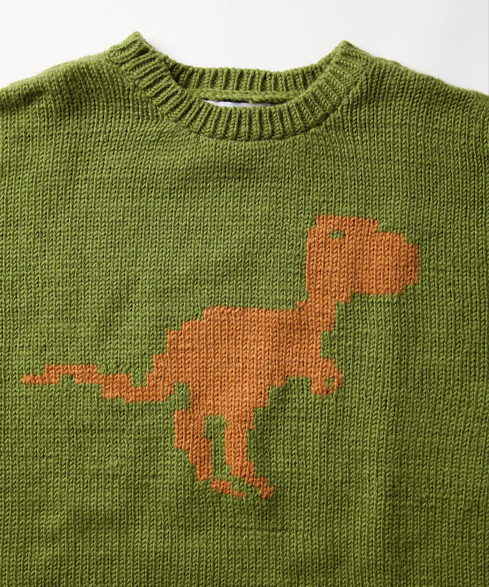 HAND KNIT【DINOSAUR】