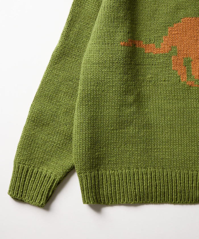 HAND KNIT【DINOSAUR】