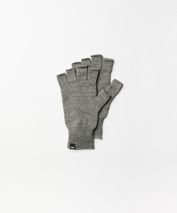 FINGERLESS KNIT GLOVES