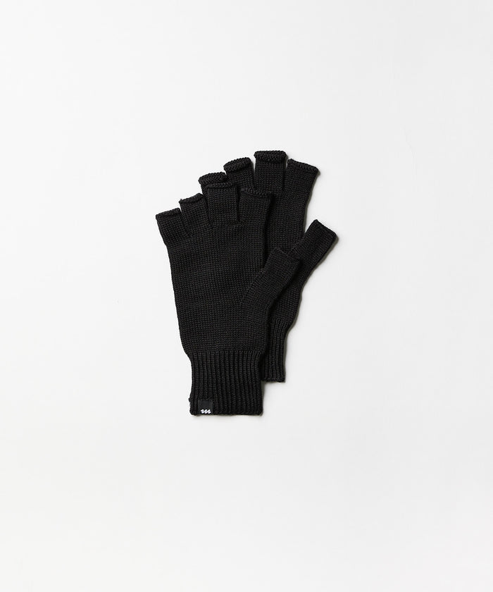 FINGERLESS KNIT GLOVES
