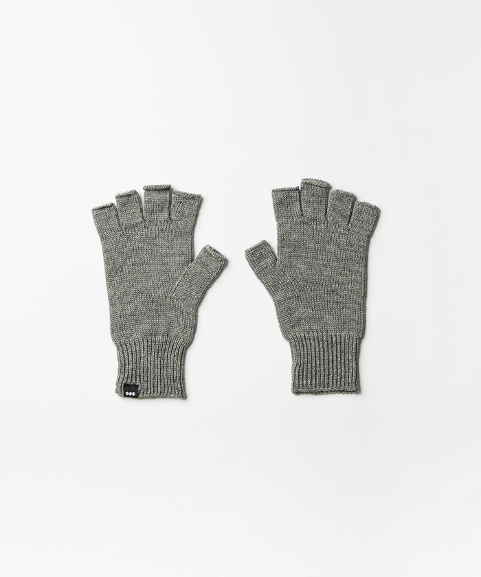 FINGERLESS KNIT GLOVES