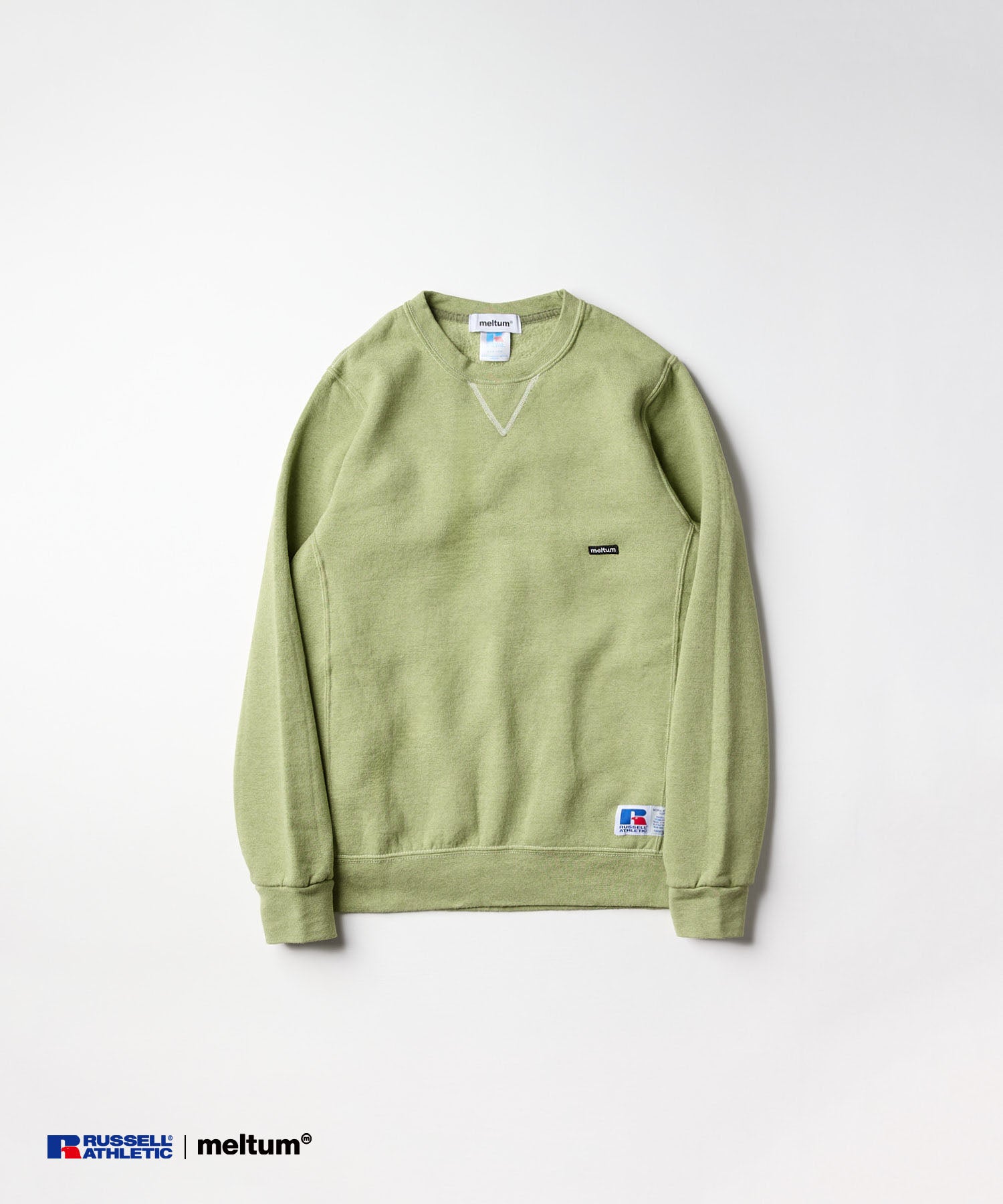 RUSSELL ATHLETIC STANDARD CREWNECK SWEAT OVERDYE