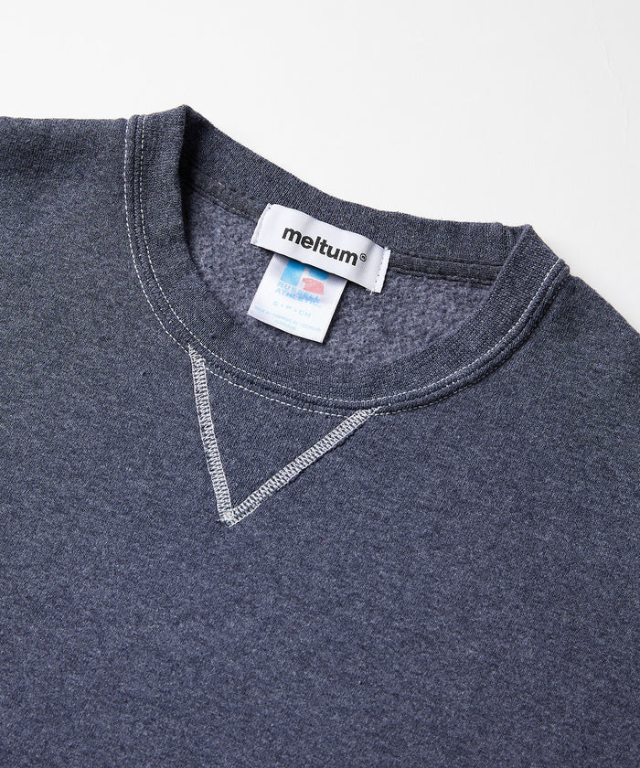 ×RUSSELL ATHLETIC STANDARD CREWNECK SWEAT OVERDYE