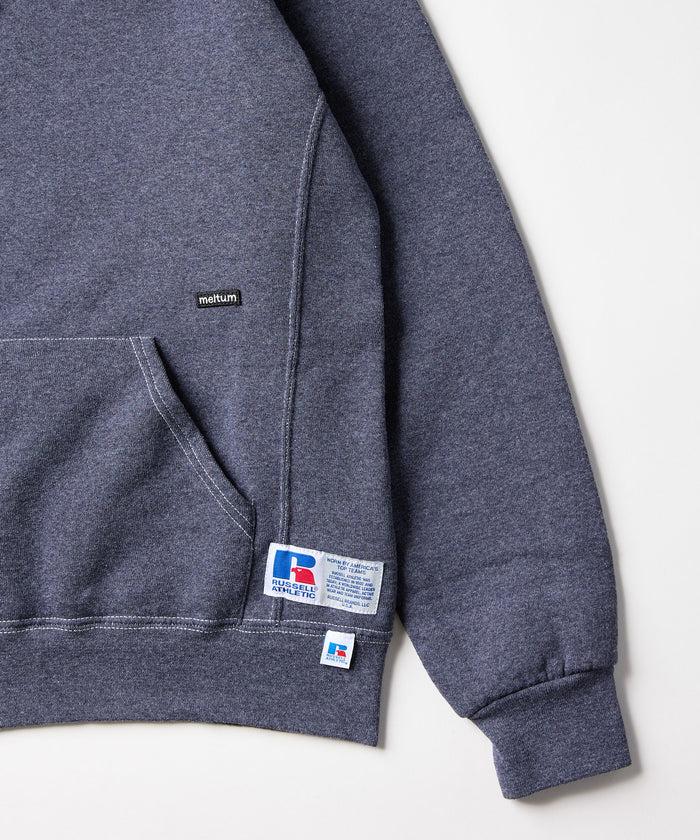 ×RUSSELL ATHLETIC STANDARD SWEAT HOODIE OVERDYE