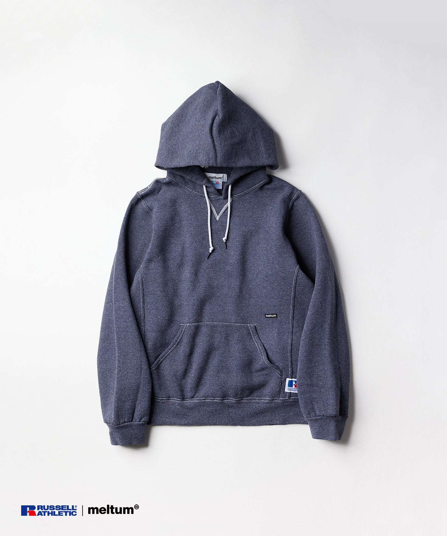 RUSSELL ATHLETIC STANDARD SWEAT HOODIE OVERDYE RUSSELL ATHLETIC STANDARD SWEAT HOODIE OVERDYE