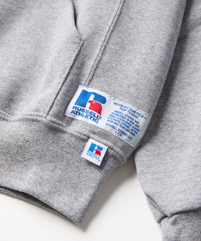 ×RUSSELL ATHLETIC STANDARD ZIP HOODIE