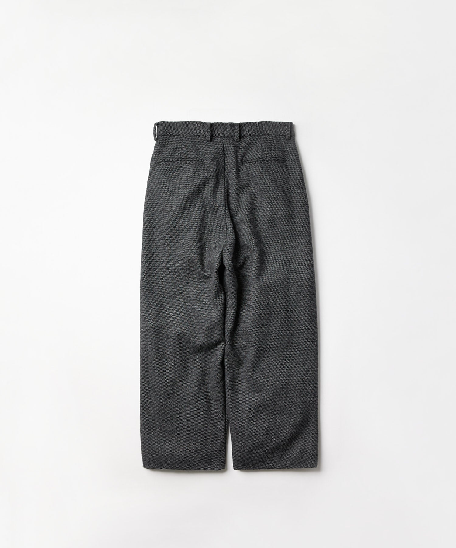 粗花呢宽裤