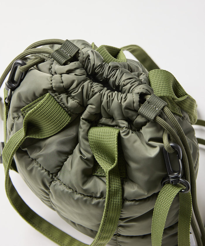 QUILT SHOULDER POUCH