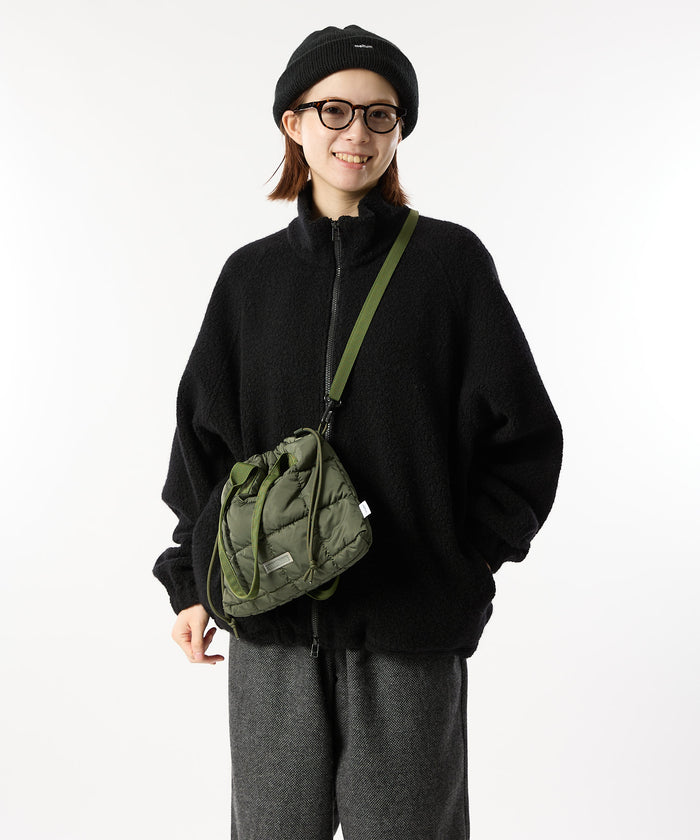 QUILT SHOULDER POUCH