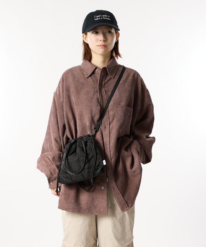 QUILT SHOULDER POUCH