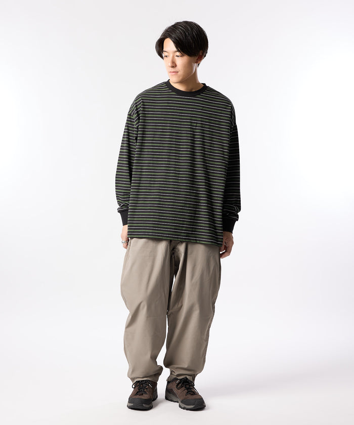 MULTI BORDER L/S TEE