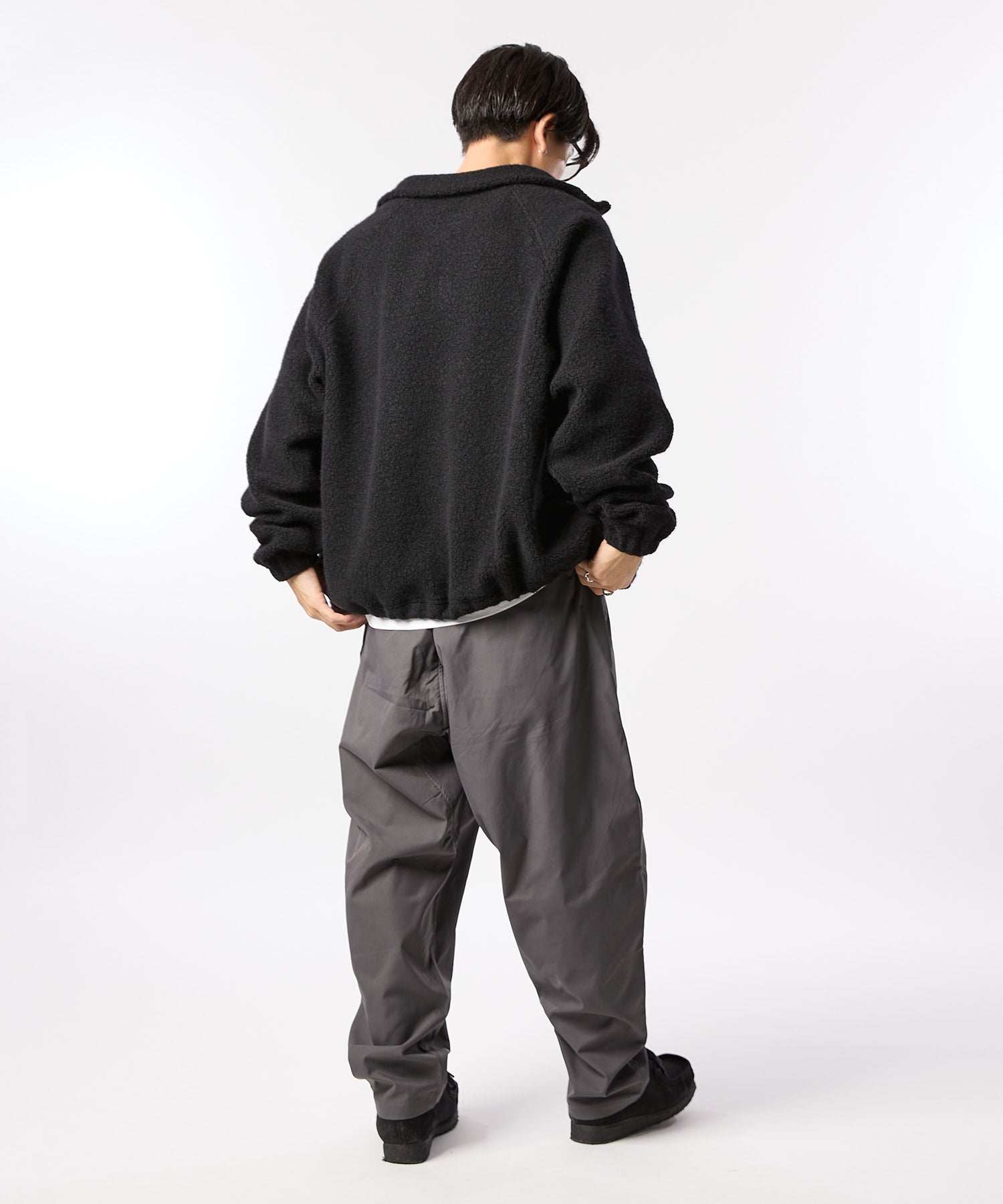 BOUCLE ZIP BLOUSON