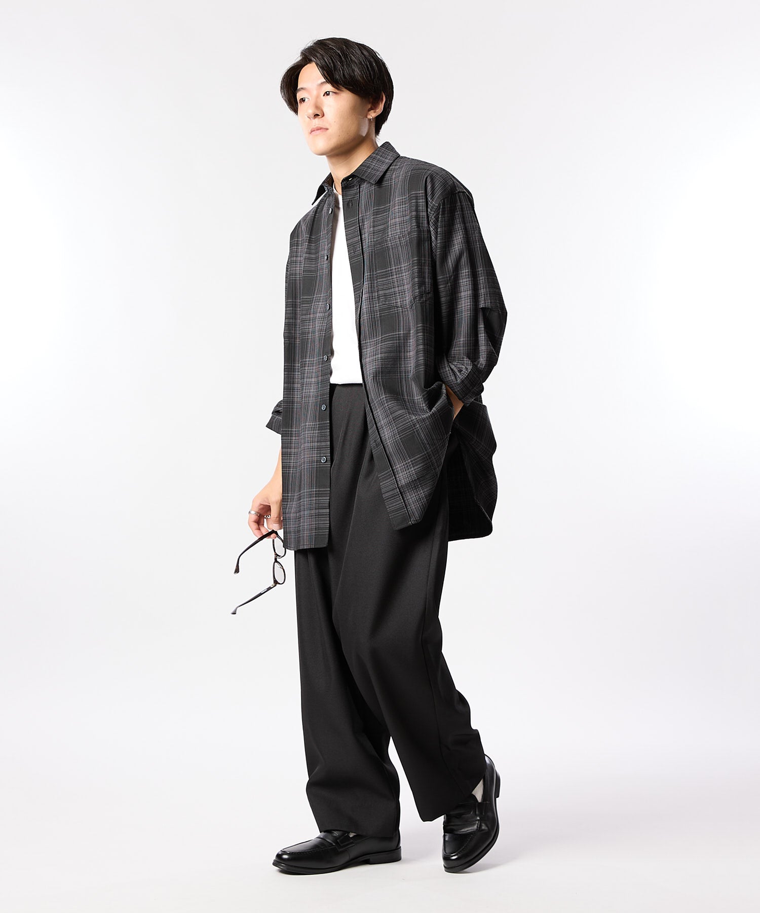 3TUCK EASY TROUSERS