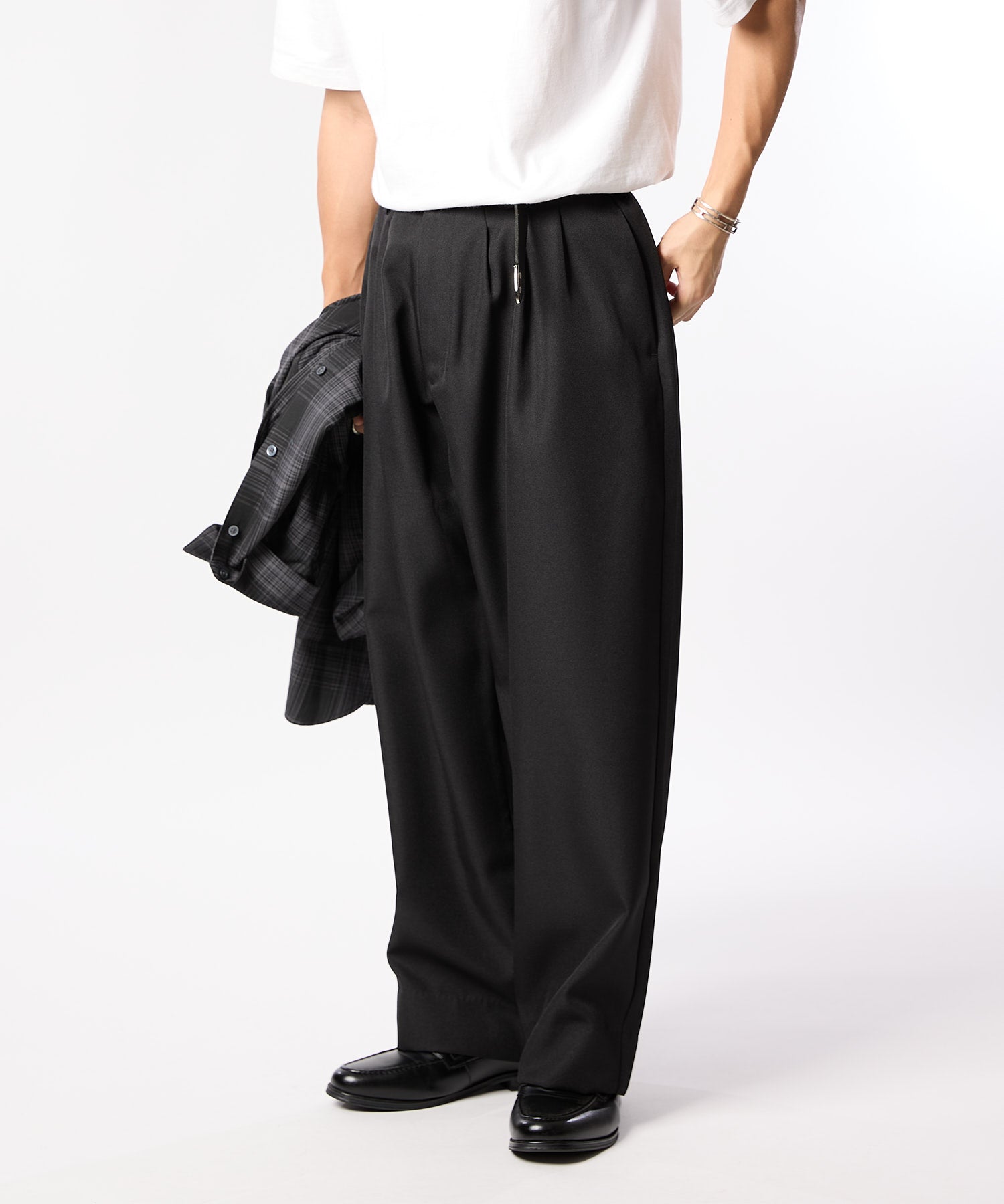 3TUCK EASY TROUSERS