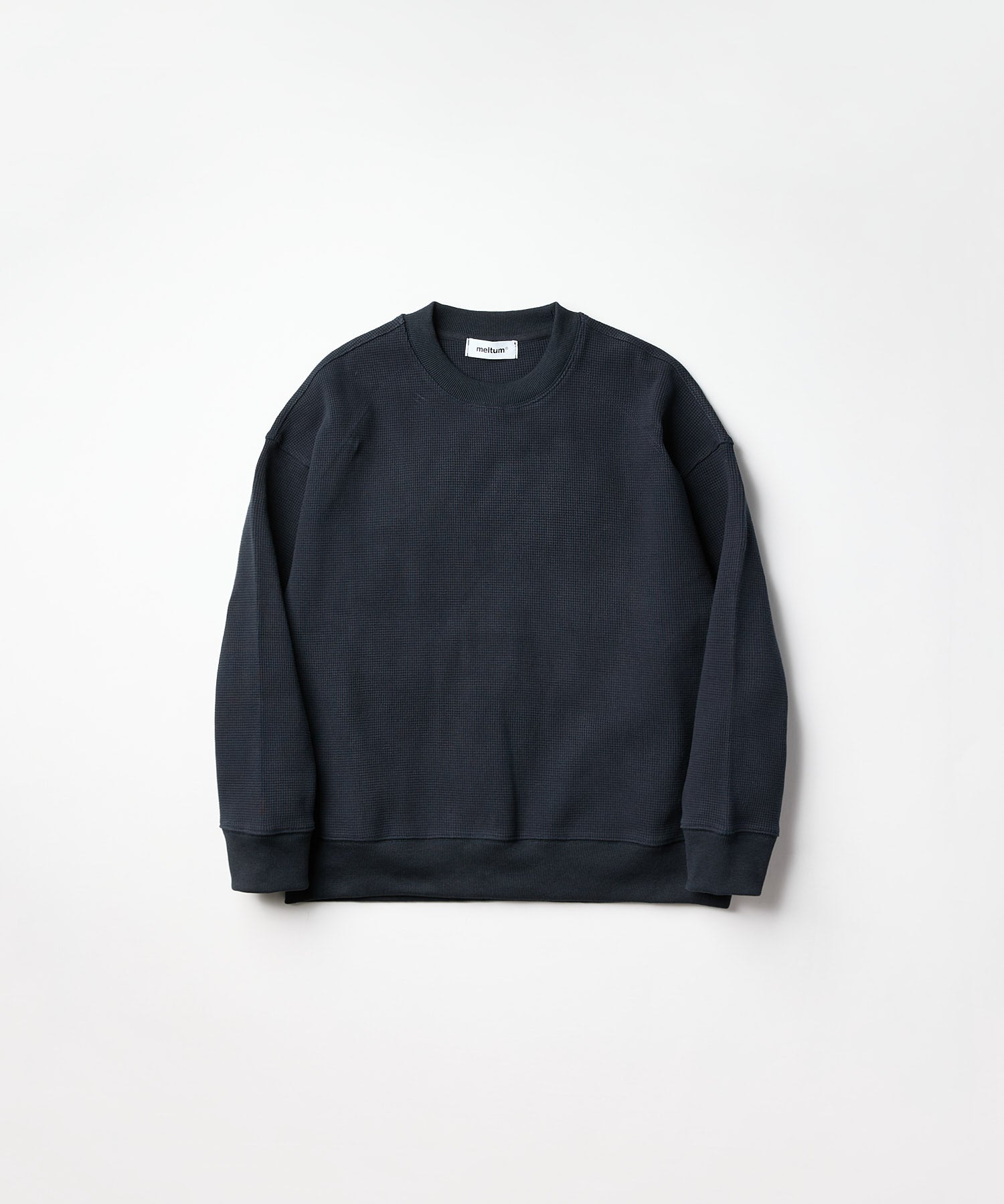 加厚华夫格长袖T恤