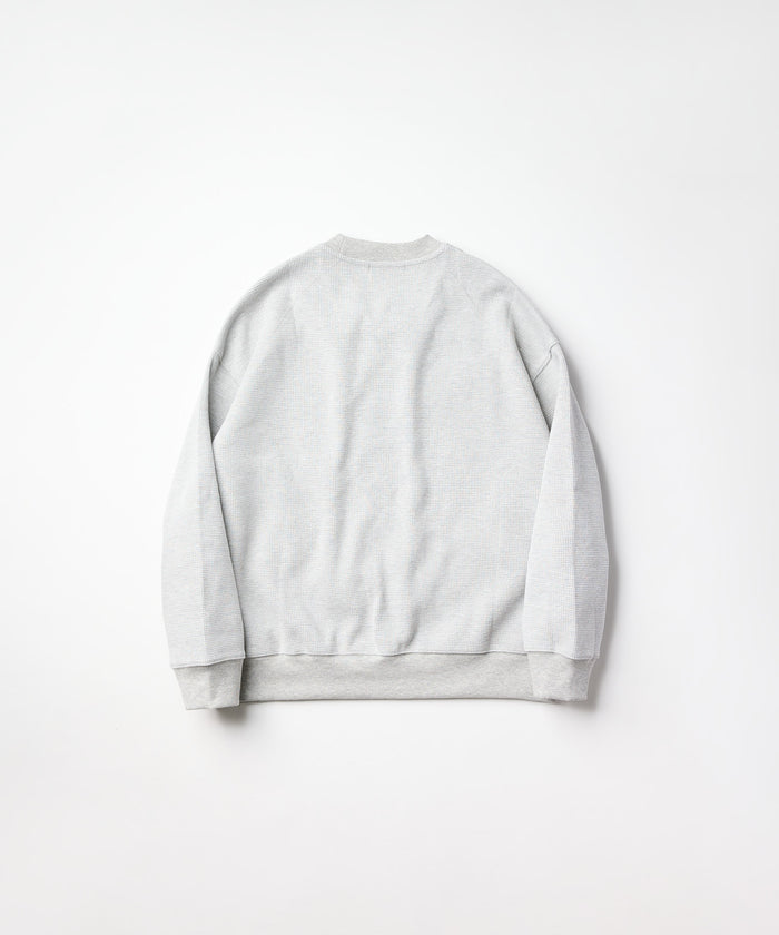 加厚华夫格长袖T恤