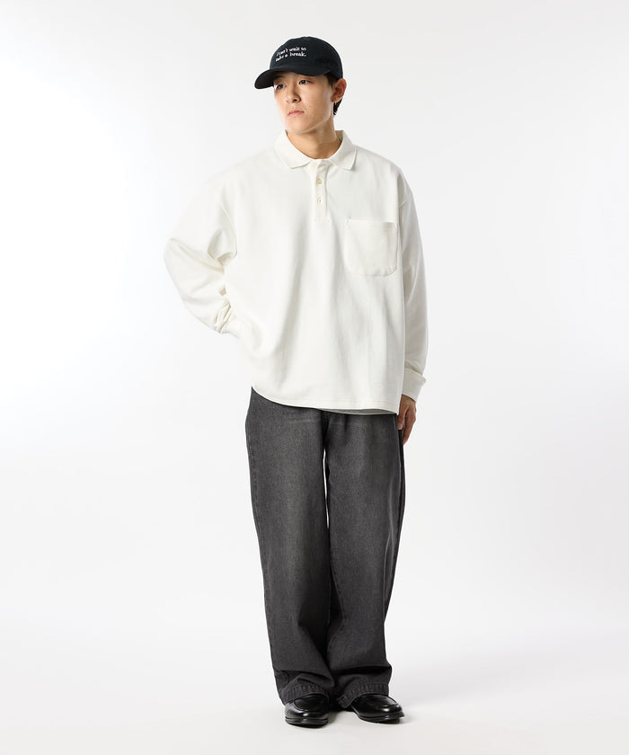 SWEAT POLO L/S