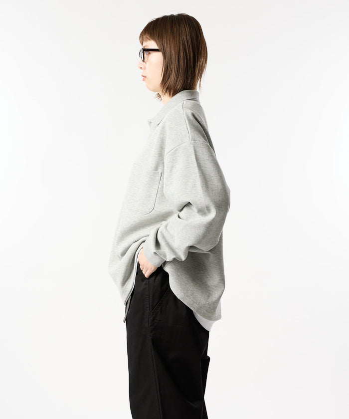 SWEAT POLO L/S