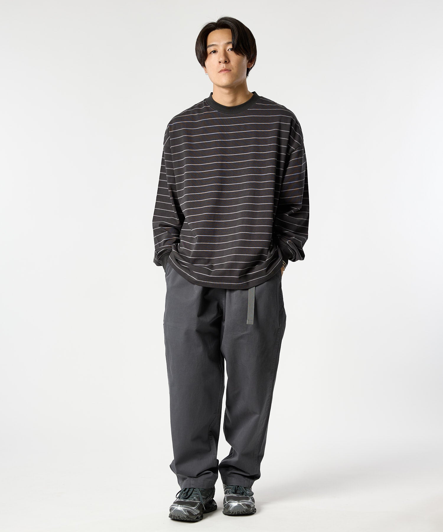 【10.22 WED 18:00~ IN STOCK】WIDE BORDER L/S TEE