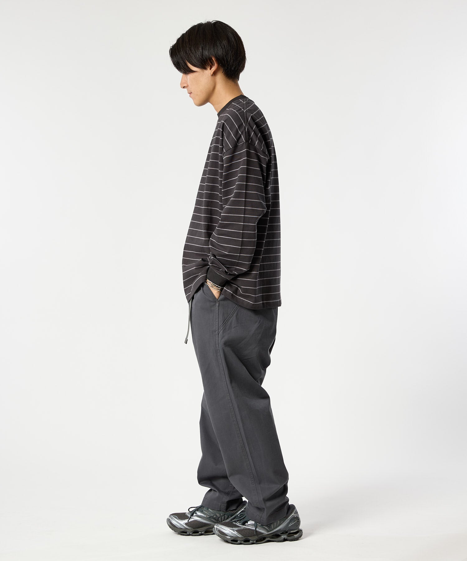 【10.22 WED 18:00~ IN STOCK】WIDE BORDER L/S TEE