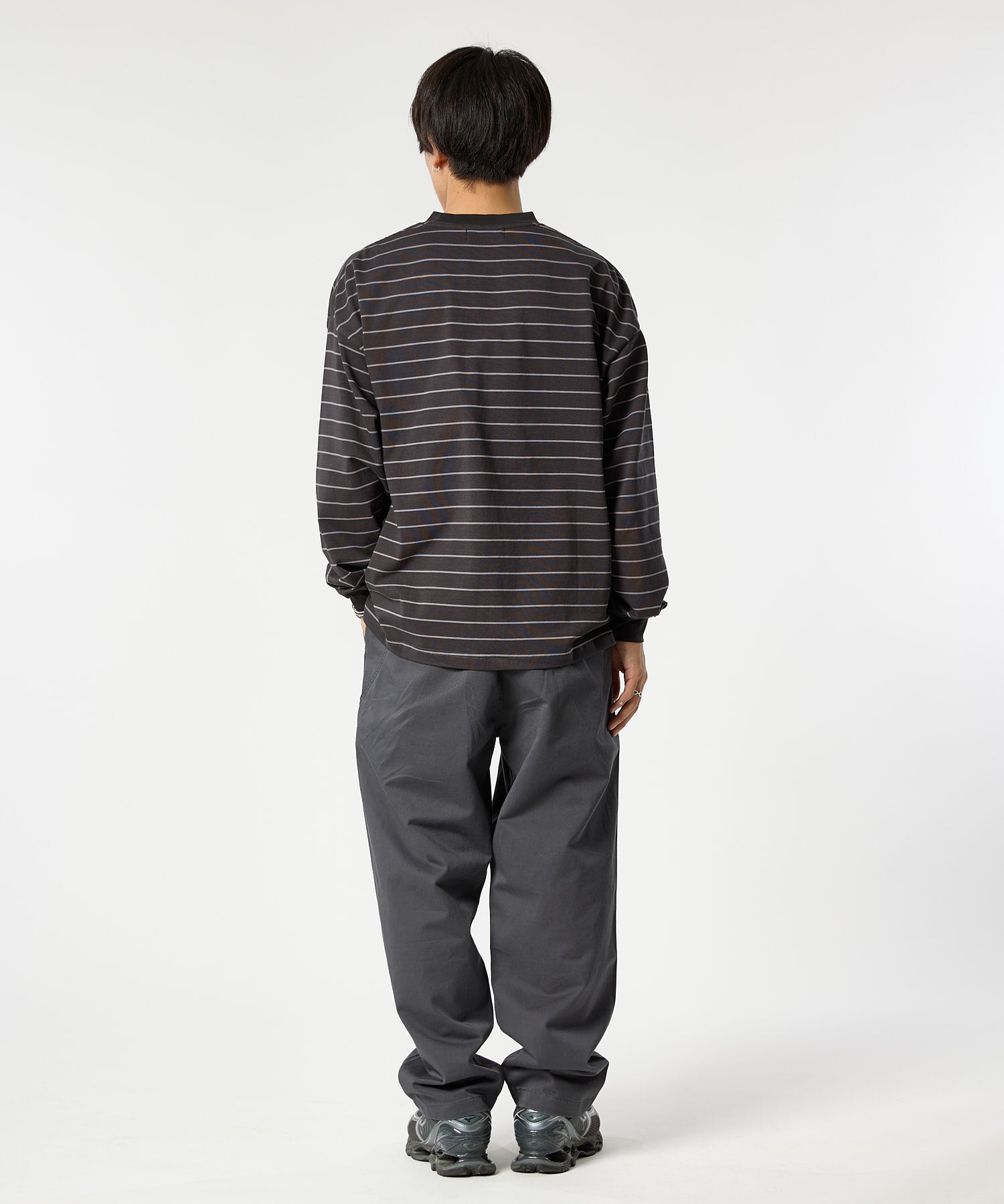 WIDE BORDER L/S TEE