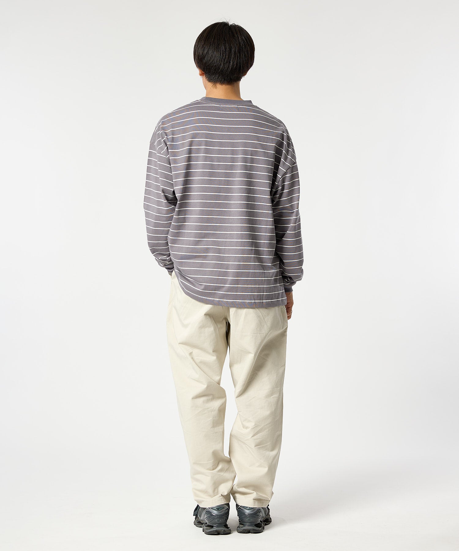 WIDE BORDER L/S TEE