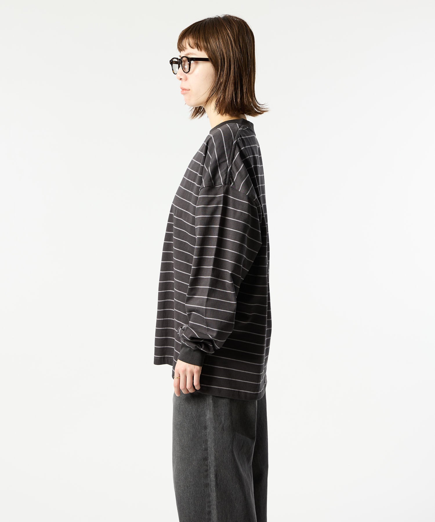 【10.22 WED 18:00~ IN STOCK】WIDE BORDER L/S TEE