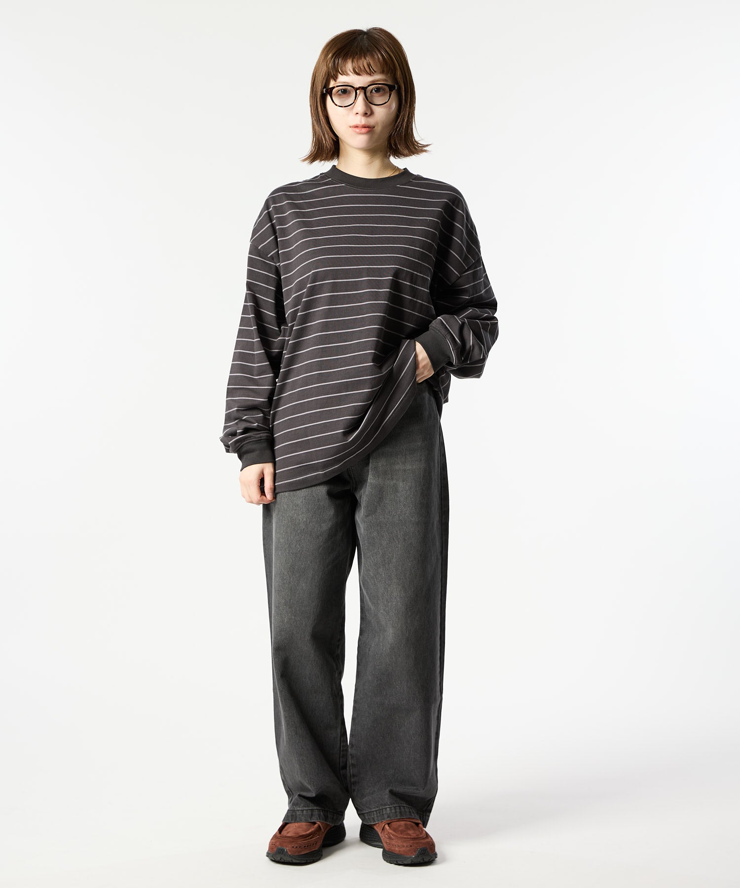 【10.22 WED 18:00~ IN STOCK】WIDE BORDER L/S TEE