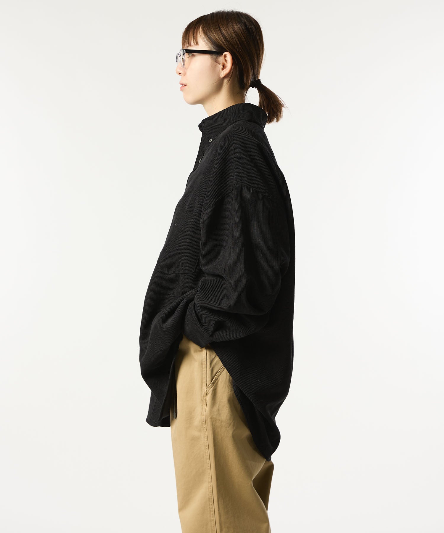OVERSIZED CORDUROY SHIRT