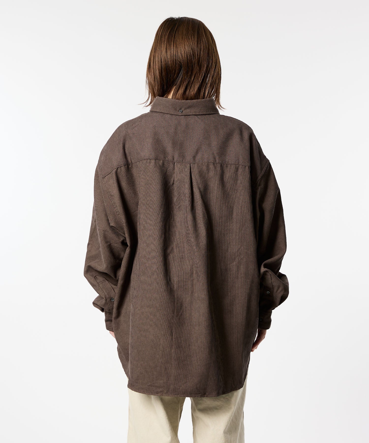 OVERSIZED CORDUROY SHIRT
