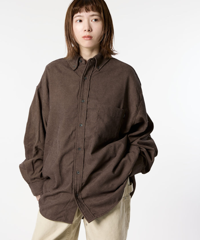 OVERSIZED CORDUROY SHIRT