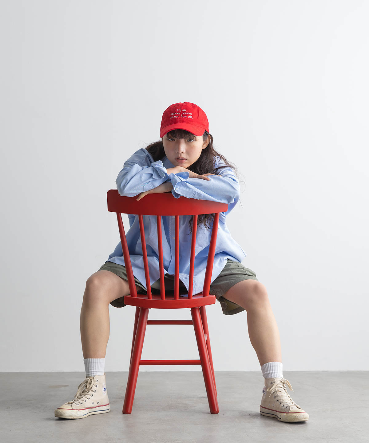 Indoor person Cap