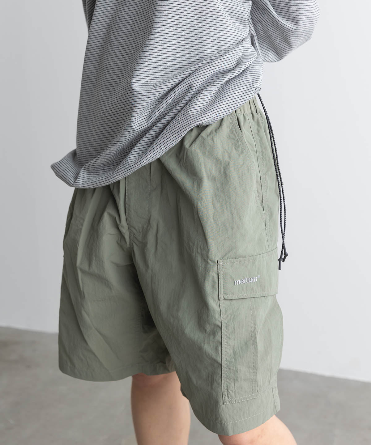 【5/3 SAT 18:00~ INSTOCK】NYLON CARGO SHORTS