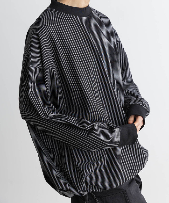 边框气球 T 恤 L/S