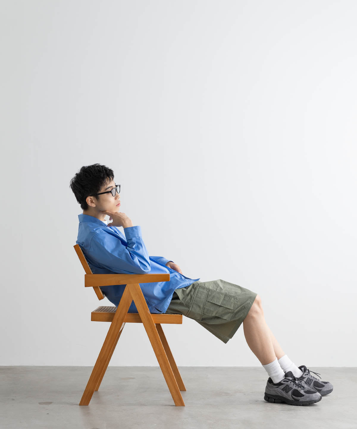 KANEKO OPTICAL × meltum 眼镜 黑色