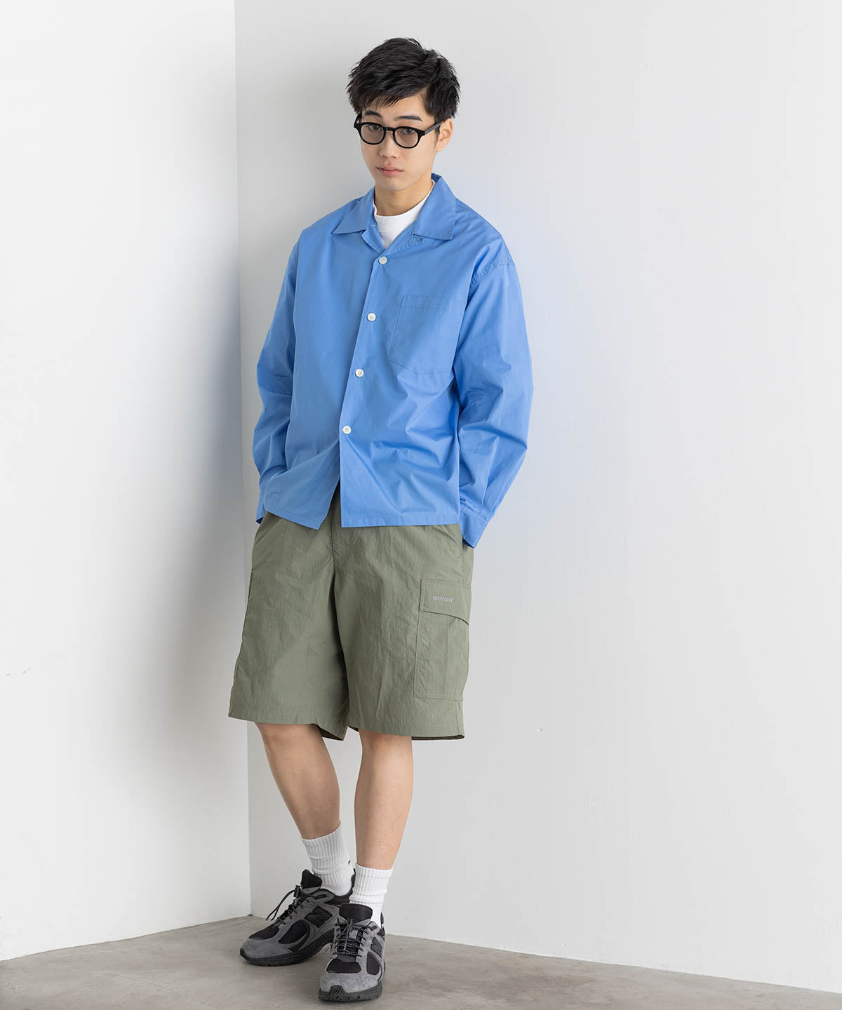 KANEKO OPTICAL × meltum 眼镜 黑色