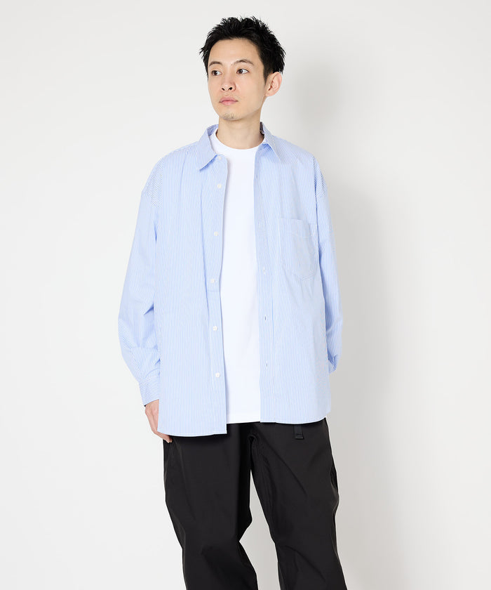 LOOSE STRIPE SHIRT L/S