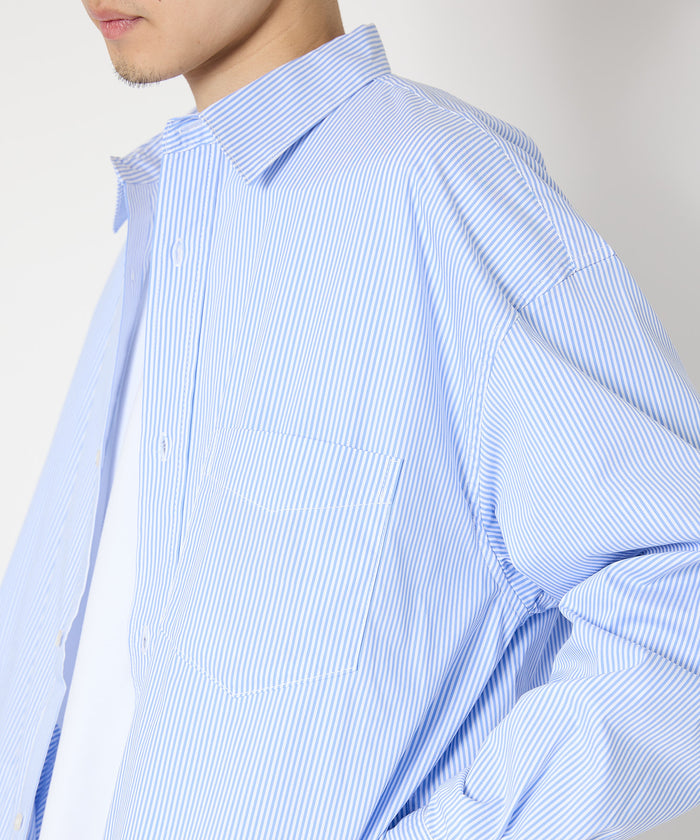 LOOSE STRIPE SHIRT L/S