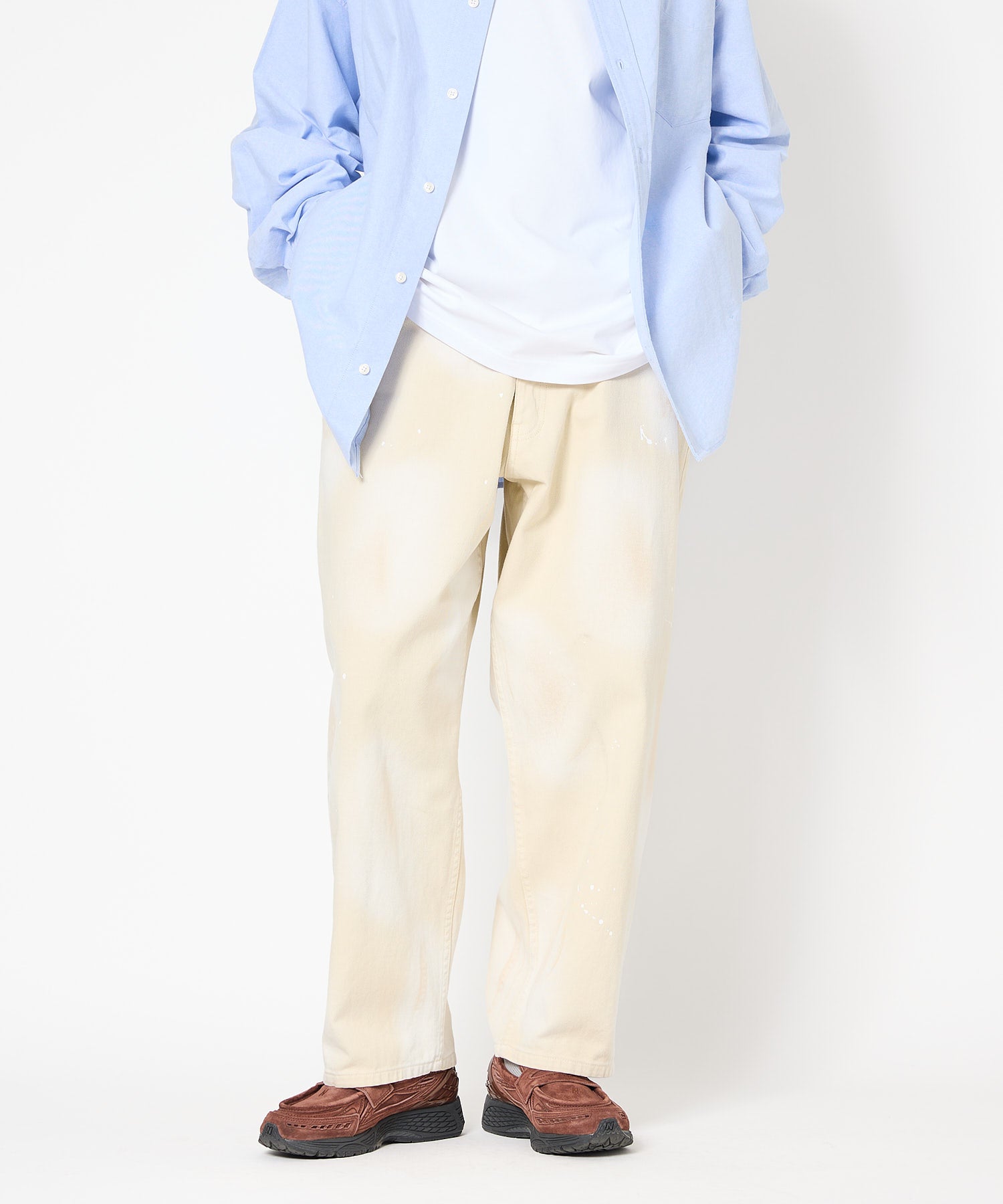 BAGGY DENIM VINTAGE DYED