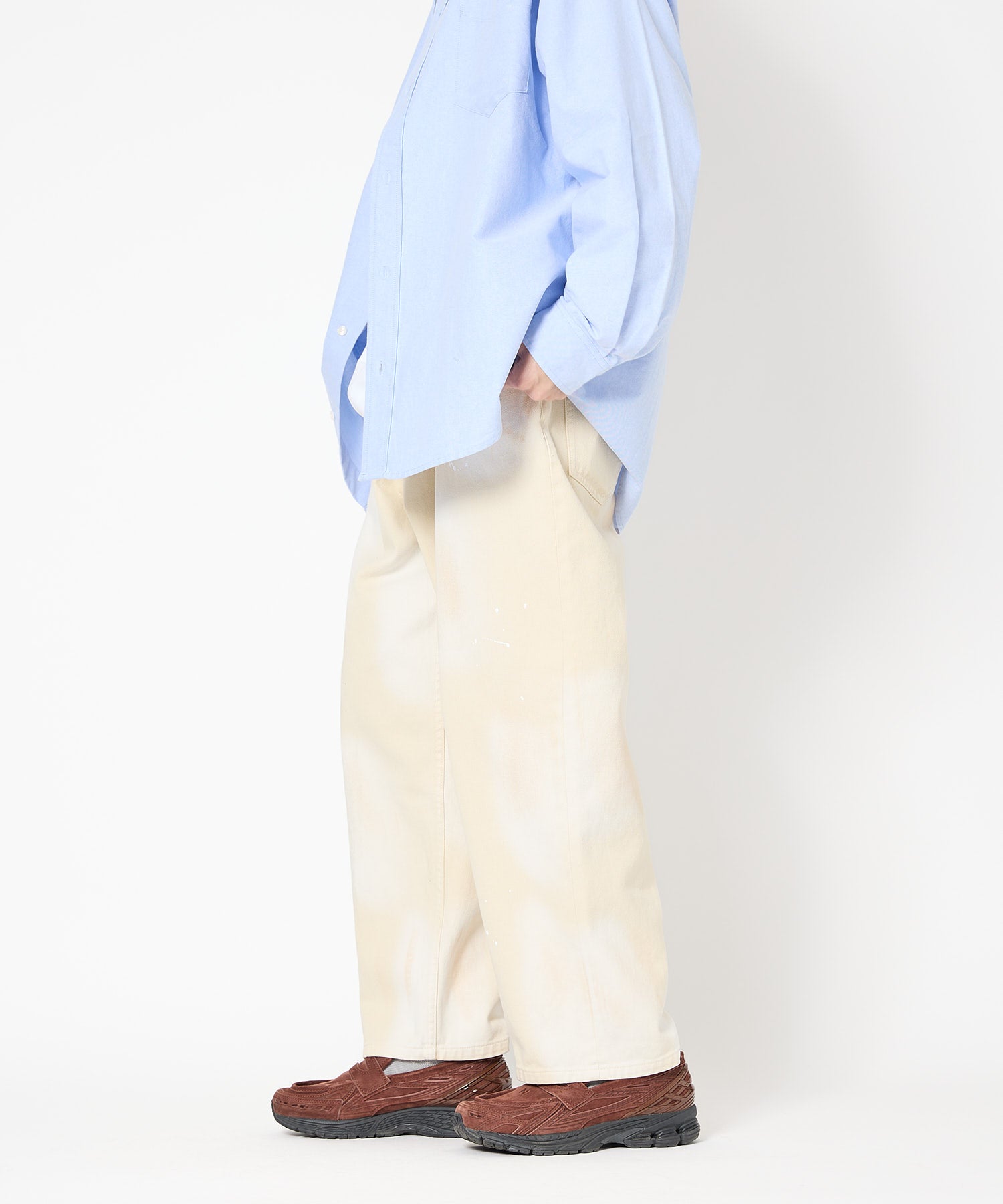 BAGGY DENIM VINTAGE DYED