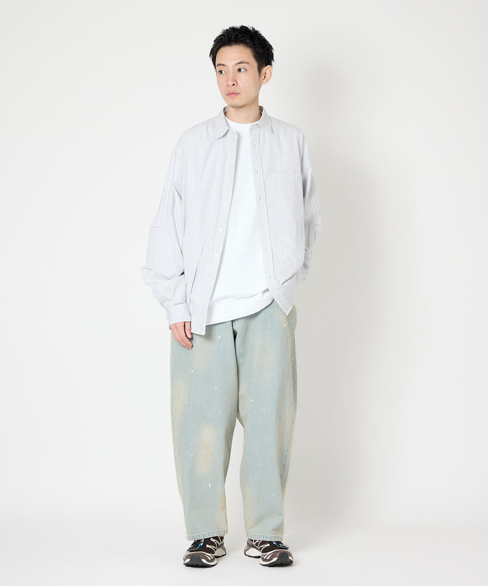 BAGGY DENIM VINTAGE DYED